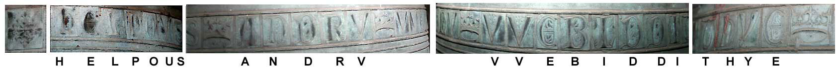 Church bell inscription part 1